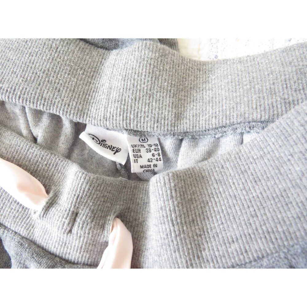Disney Princess Women's Gray Fleece Joggers/Pajamas Y2K M EUC - Picture 8 of 12